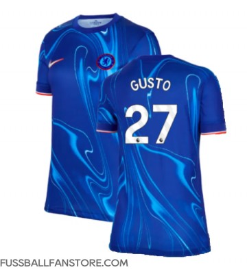 Chelsea Malo Gusto #27 Replik Heimtrikot Damen 2024-25 Kurzarm